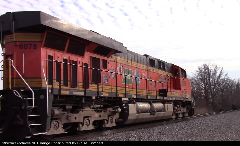 BNSF 6078 (25th anniversary)